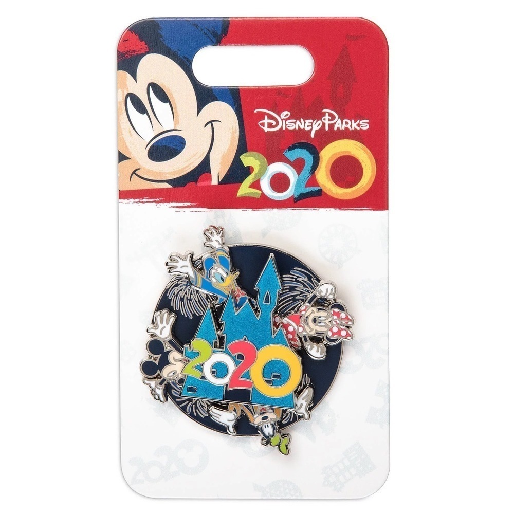 NWT Disney Parks Mickey Mouse and Friends Collectors Spinner Pin 2020 - Picture 2 of 3